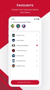 Budweiser Sports App screenshot 2