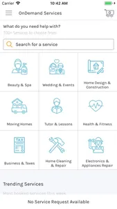 OnDemand Services App screenshot 2