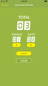 Simple Golf Counter screenshot 2