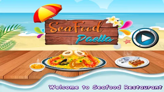 Seafood Paella Spanish Cuisine screenshot 0