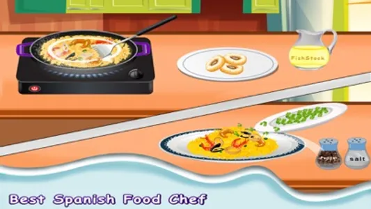 Seafood Paella Spanish Cuisine screenshot 1