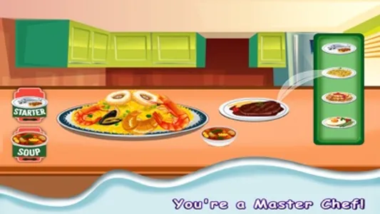 Seafood Paella Spanish Cuisine screenshot 3