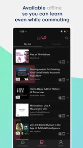 kitUP: Self Growth & Podcasts screenshot 4