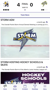 Grande Prairie Storm screenshot 1