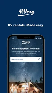 RVezy - RV & Trailer Rental screenshot 0