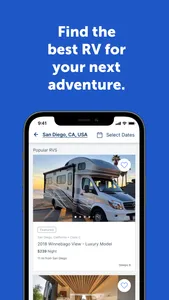 RVezy - RV & Trailer Rental screenshot 1