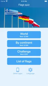 Flags of the countries - Quiz screenshot 3