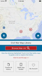 Civil War Battle Maps screenshot 0