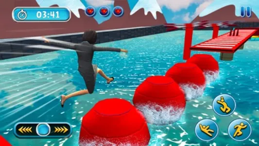 Water Obstacle Course Runner screenshot 0