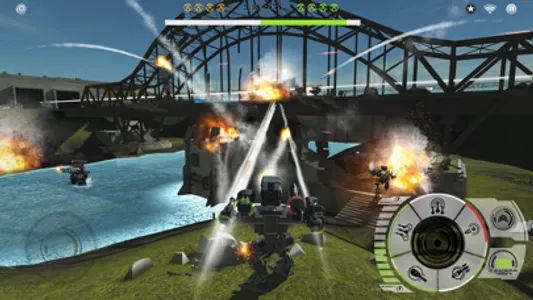 Mech Battle - Robots War Game screenshot 0