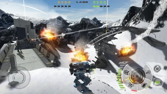 Mech Battle - Robots War Game screenshot 1