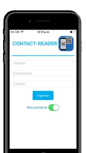 Contact-Reader screenshot 1