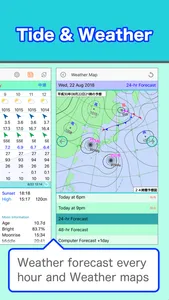 Tide and Weather - SurfTideΔ screenshot 1