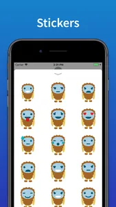 Yeti Emojis Stickers for text screenshot 0