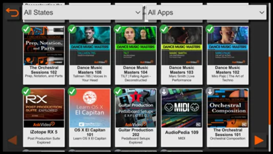 NonLinear Educating Player screenshot 1