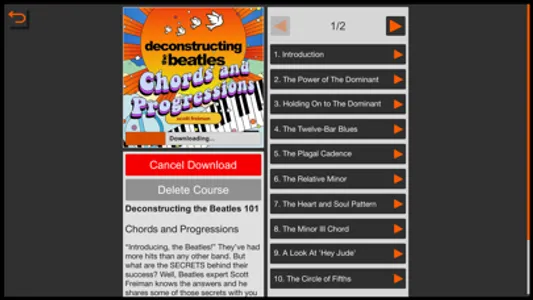 NonLinear Educating Player screenshot 2