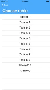 Mes Tables screenshot 1