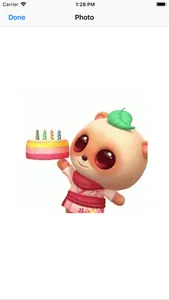 birthday animated stickers screenshot 0