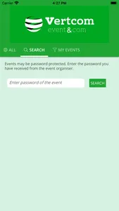 Vertcom event&com screenshot 1