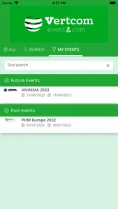 Vertcom event&com screenshot 2