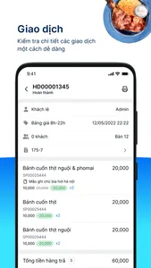 KiotViet Quản lý Nhà hàng screenshot 2