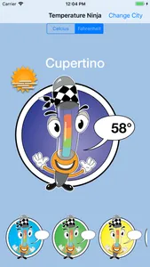 Temperature and weather screenshot 0