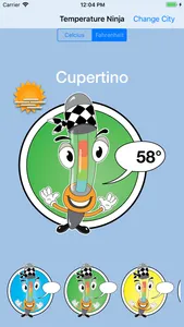 Temperature and weather screenshot 1