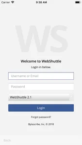 WebShuttle screenshot 0