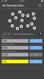 Air Density Calculator screenshot 5