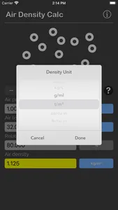 Air Density Calculator screenshot 7