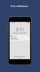 RateAlert Forex Alerts screenshot 7
