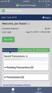 PaymentCardInfo screenshot 0