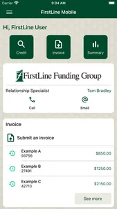 FirstLine Mobile screenshot 1