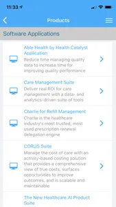 Health Catalyst Products screenshot 1