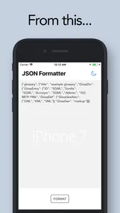 JSON Formatter screenshot 0