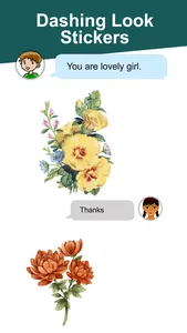 Watercolor Bouquets Stickers screenshot 3