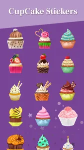 Cupcake Stickers!! screenshot 1