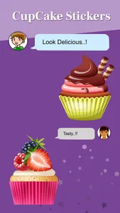 Cupcake Stickers!! screenshot 2