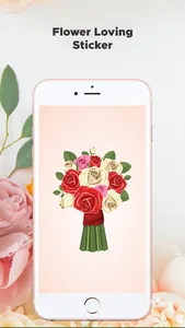 Flower Loving Stickers screenshot 0