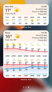 WEATHER NOW ° - Local Forecast screenshot 9