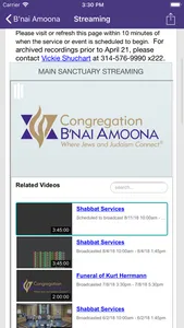 B'nai Amoona screenshot 4