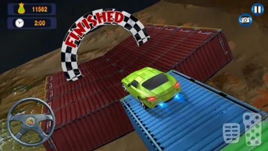 Super ramp car driving 2018 screenshot 0