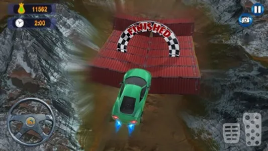 Super ramp car driving 2018 screenshot 2