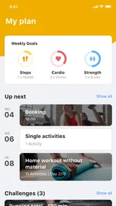 myEspacéo  - Coaching Fitness screenshot 0