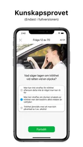 Körkortsfrågor screenshot 3