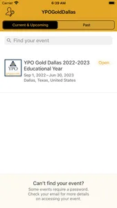 YPO Gold Dallas screenshot 1