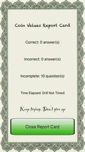 Coin Math Drills Pro screenshot 2