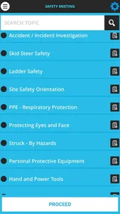 Safety Compliance App screenshot 1