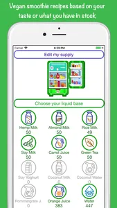 Personal Smoothie Chef Vegan screenshot 0