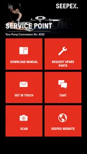 SEEPEX Service Point screenshot 0